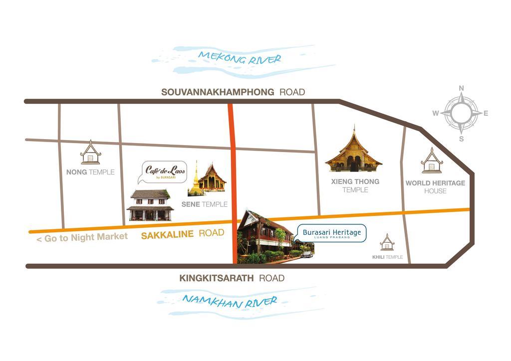 Burasari Heritage Luang Prabang Exterior foto